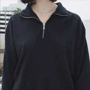 Brandy Melville Missy Quarter Zip